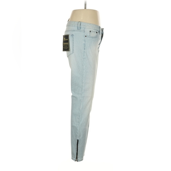 J.Crew Toothpick Stripe Jeans – Size 28 Ankle – NWT - Picture 4 of 7